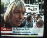 Frau Dr. Kreil in "WDR aktuell"